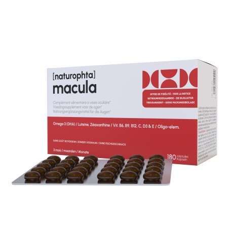 Naturophta Macula 180 capsules